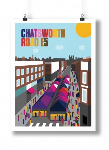 Chatsworth Road E5 illustration