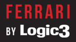 Ferrari by Logic3 - branding, graphic and web design