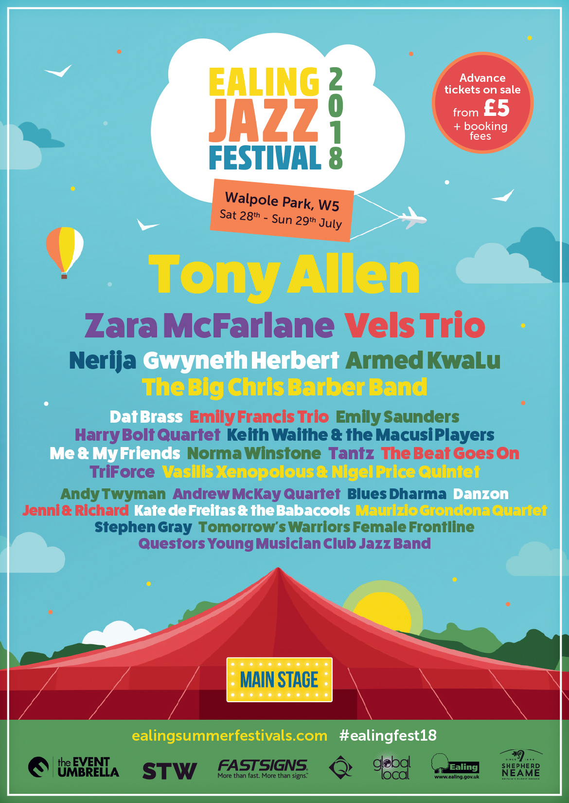 Ealing Jazz Festival 2018